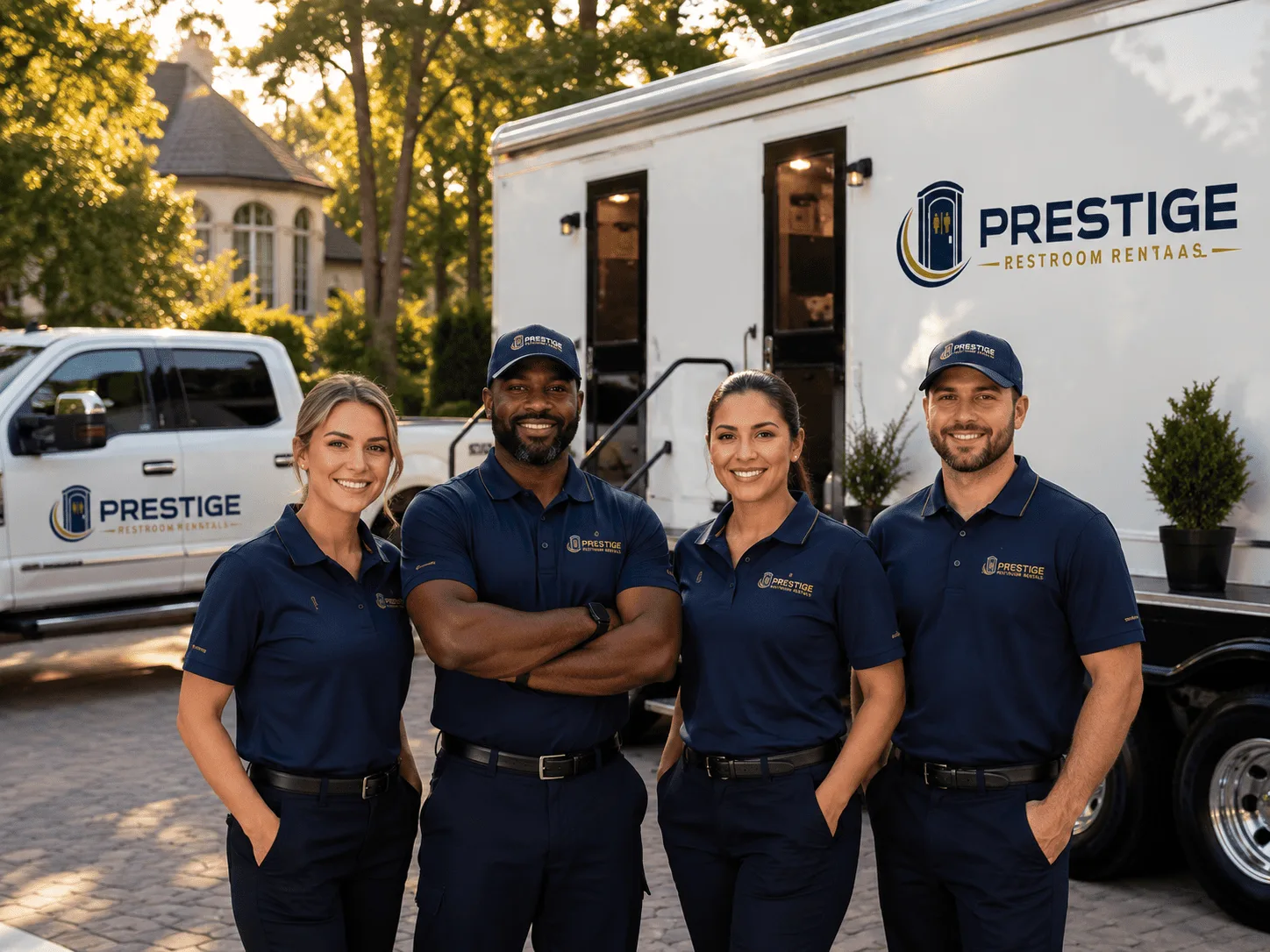 Trusted Luxury Portable Restrooms company in Brackney, PA
